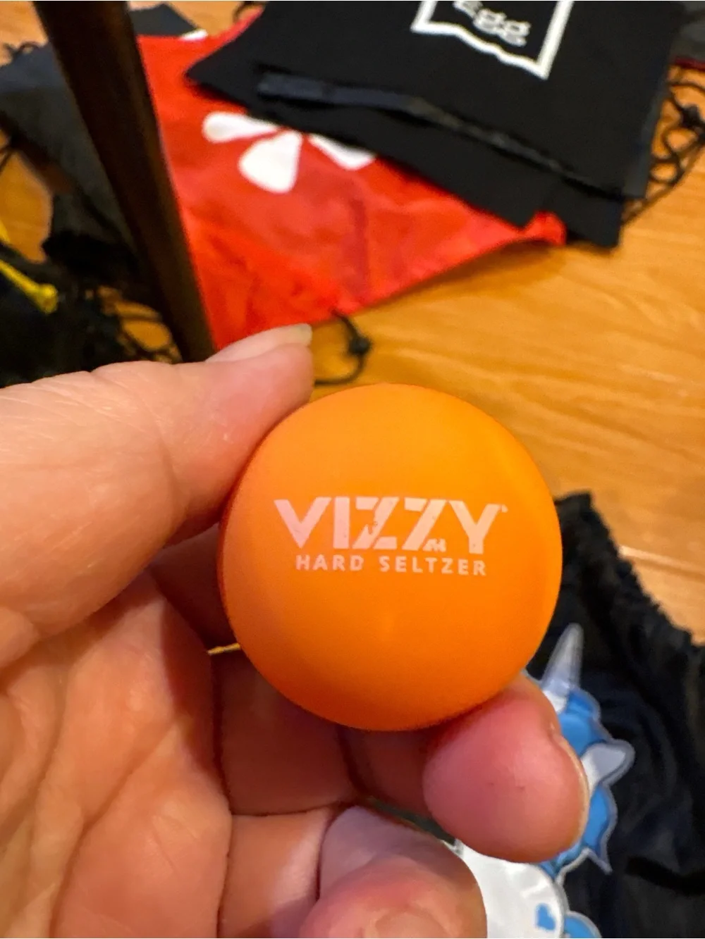 New Vizzy Hard Seltzer Orange Sphere Lip Balm-9g